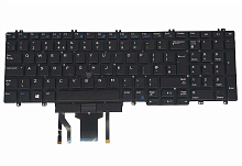 Клавиатура Dell Precision 15-7530, 17-7730, Black, Backlite, RU