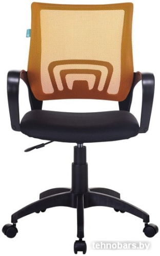 Кресло Бюрократ CH-695NLT (черный/оранжевый) фото 4