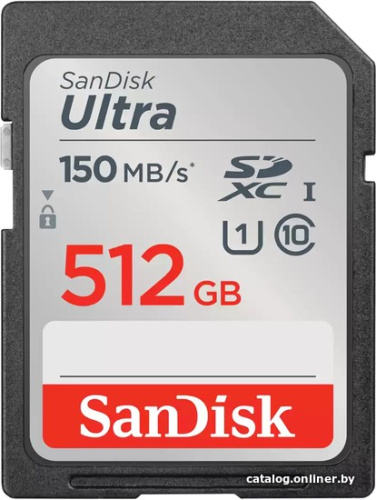 Карта памяти SanDisk Ultra SDXC SDSDUNC-512G-GN6IN 512GB фото 3
