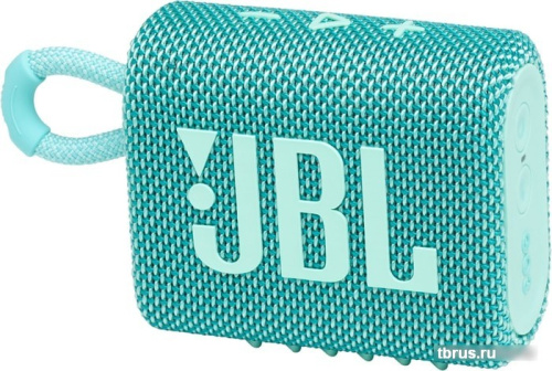 Беспроводная колонка JBL Go 3 (бирюзовый) фото 3