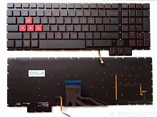 Клавиатура для ноутбука HP OMEN 15-CE 15-CE000, черная, с подсветкой