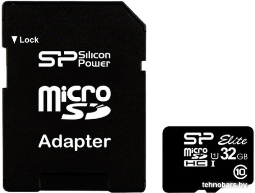 Карта памяти Silicon-Power microSDHC Elite UHS-1 (Class 10) 32 GB (SP032GBSTHBU1V10-SP) фото 3