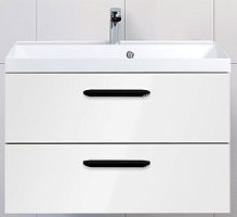 BelBagno Тумба под умывальник Aurora-800-2C-SO-BL (bianco lucido)