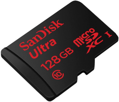 Карта памяти SanDisk Ultra microSDXC (Class 10) 128GB + адаптер (SDSDQUAN-128G-G4A) фото 4