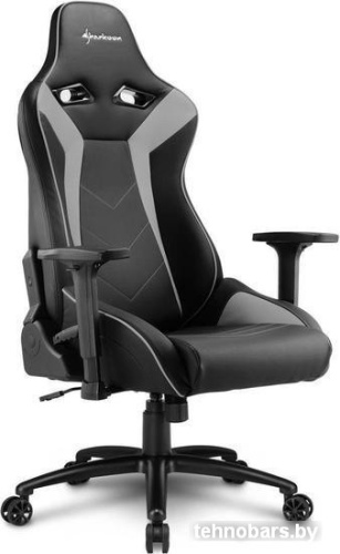 Кресло Sharkoon Elbrus 3 (черный/серый) фото 3