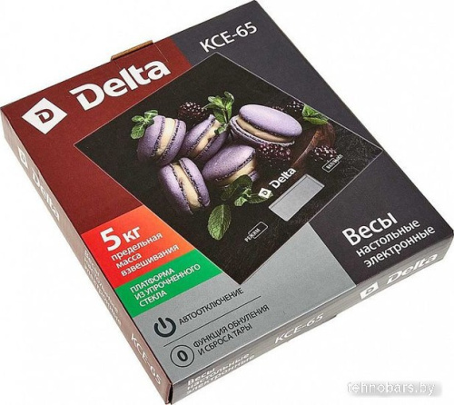 Кухонные весы Delta KCE-65 (ягодные макарони) фото 4