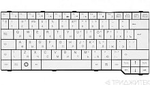 Клавиатура для ноутбука Fujitsu AMILO SA3650 SI3655 15.4", белая