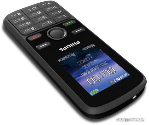 Мобильный телефон Philips Xenium E111 (черный) фото 7