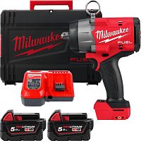 Гайковерт Milwaukee M18 FUEL M18FHIW2P12-502X 4933492786 (с 2-мя АКБ, кейс)