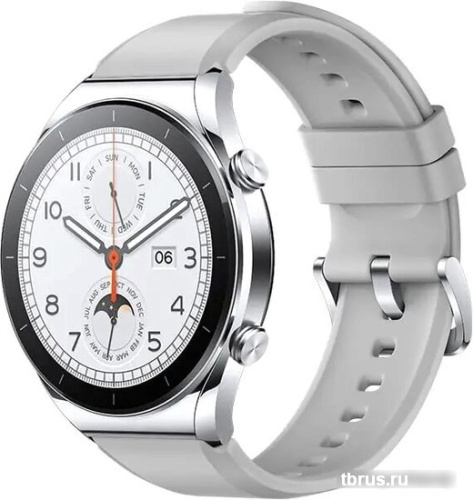 Умные часы Xiaomi Watch S1 Active (серебристый/белый, международная версия) фото 3