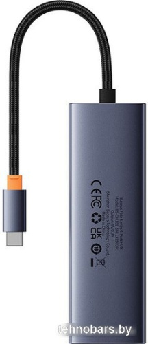 USB-хаб Baseus Flite Series 4-Port USB-C Hub B0005280A813-00 фото 4