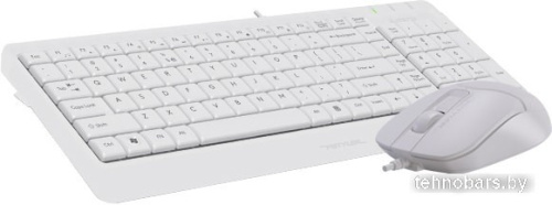 Клавиатура + мышь A4Tech Fstyler F1512 (белый) фото 4