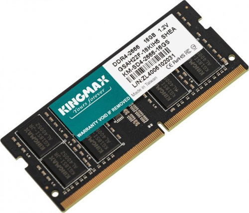 Оперативная память Kingmax 16ГБ DDR4 SODIMM 2666 МГц KM-SD4-2666-16GS фото 5