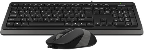 Клавиатура + мышь A4Tech Fstyler F1010 (черный/серый) фото 4
