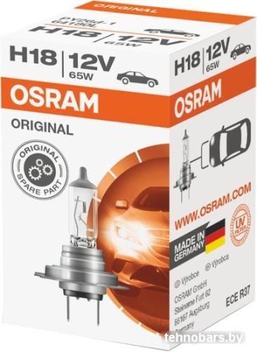 Галогенная лампа Osram H18 Original Line 1шт фото 3