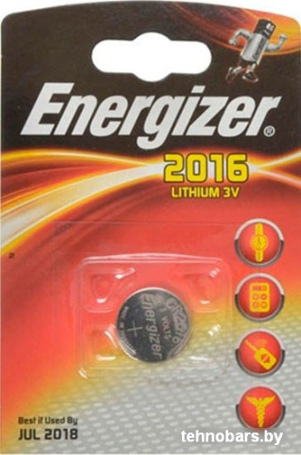 Батарейки Energizer CR2016 фото 3