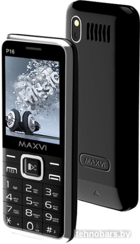 Мобильный телефон Maxvi P16 (черный) фото 3