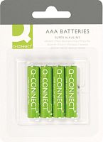 Батарейка Q-Connect LR03 ААА 4шт