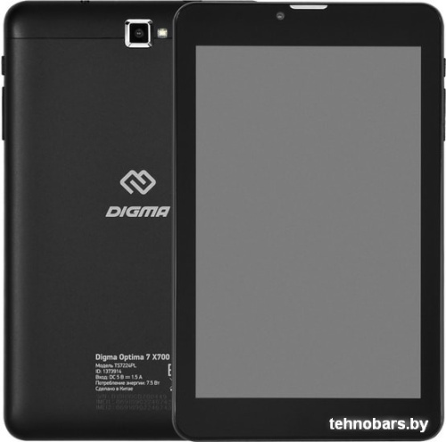 Планшет Digma Optima 7 X700 TS7224PL 4G (черный) фото 3