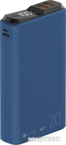 Внешний аккумулятор Olmio QS-20 20000mAh (темно-синий) фото 3