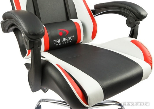 Кресло Calviano Ultimato (черный/белый/оранжевый) фото 5