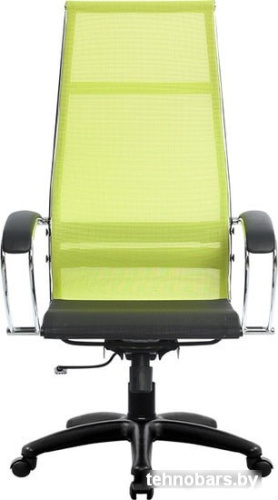 Кресло Metta SK-1-BK Комплект 7, Pl тр/сечен (пластиковые ролики, лайм) фото 4