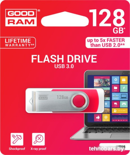 USB Flash GOODRAM UTS3 128GB [UTS3-1280R0R11] фото 5