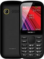 Мобильный телефон TeXet TM-208 (черный/желтый)
