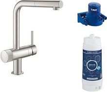 Смеситель Grohe Blue Pure Minta 119707 (суперсталь)