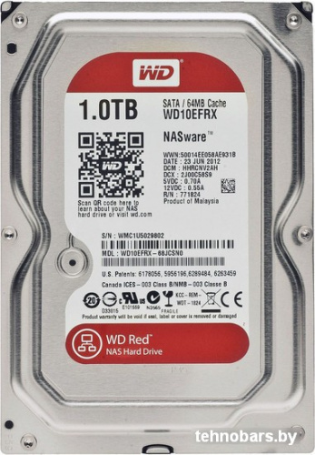 Жесткий диск WD Red 1TB (WD10EFRX) фото 3
