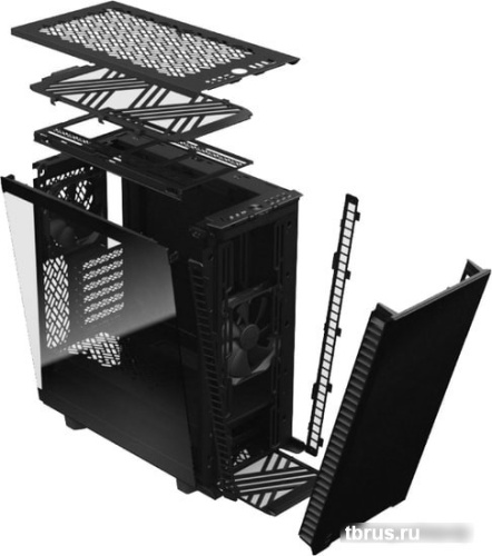 Корпус Fractal Design Define 7 Compact Black TG Dark FD-C-DEF7C-02 фото 7