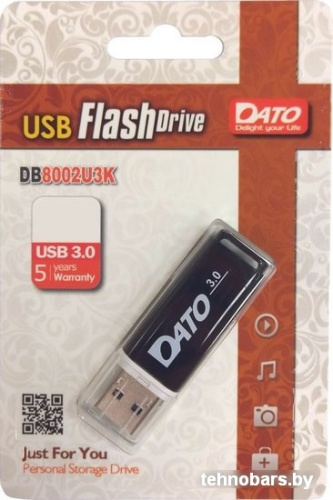 USB Flash Dato DB8002U3K 64GB (черный) фото 4