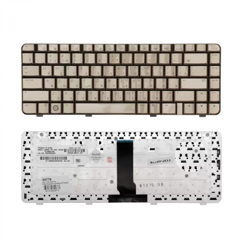 Клавиатура для ноутбука HP Pavilion DV3500 Series Coffee TOP-69778