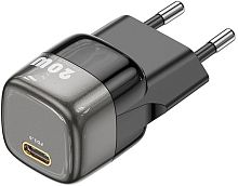 Сетевое зарядное Kuulaa Super Si USB C Charger 20W (черный)