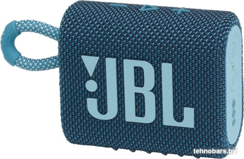 Беспроводная колонка JBL Go 3 (синий) фото 3
