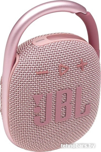 Беспроводная колонка JBL Clip 4 (розовый) фото 3
