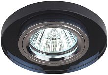 Точечный светильник ЭРА DK7 CH/BK (черный/хром)