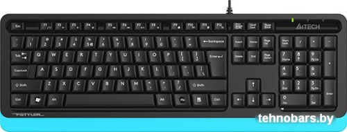 Клавиатура A4Tech Fstyler FKS10 (черный/синий) фото 3