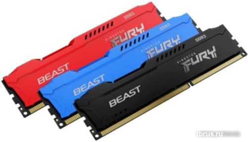 Оперативная память Kingston FURY Beast 2x8GB DDR3 PC3-12800 KF316C10BBK2/16 фото 7