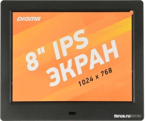 Цифровая фоторамка Digma PF-843 (черный) фото 6