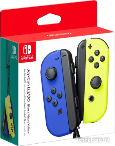 Геймпад Nintendo Joy-Con (желтый/синий) фото 4