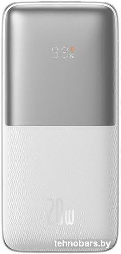 Внешний аккумулятор Baseus Bipow Pro Digital Display Fast Charge 20W 10000mAh (белый) фото 3