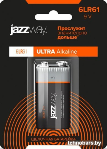 Батарейка JAZZway Ultra Alkaline 6LR61 6LR61UP-1B фото 4