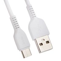 USB кабель HOCO X13 Easy Charging Type-C Charging Cable (L=1M) (белый)