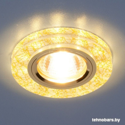 Точечный светильник Elektrostandard 8371 MR16 WH/GD (белый/золото) фото 3