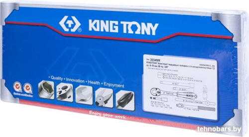 Универсальный набор инструментов King Tony 3034MR (36 предметов) фото 5