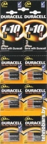 Батарейки DURACELL AA 12 шт. (2x6) фото 3