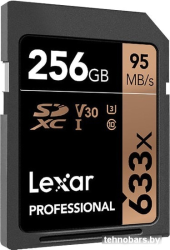 Карта памяти Lexar Professional 633x SDXC LSD256CB633 256GB фото 4