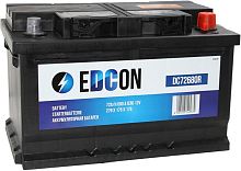 Автомобильный аккумулятор EDCON DC72680R (72 А·ч)