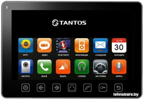 Видеодомофон Tantos Prime Slim (черный) фото 3